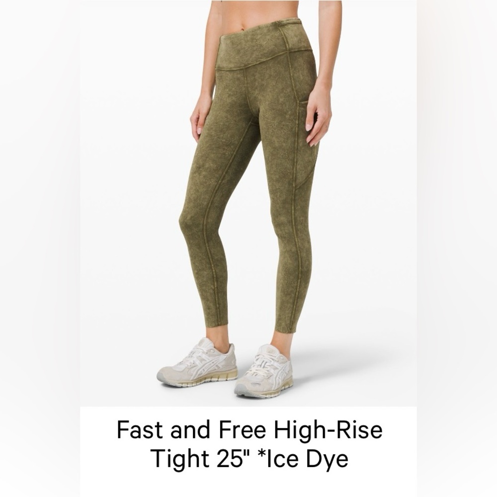 Lululemon Fast and Free leggings